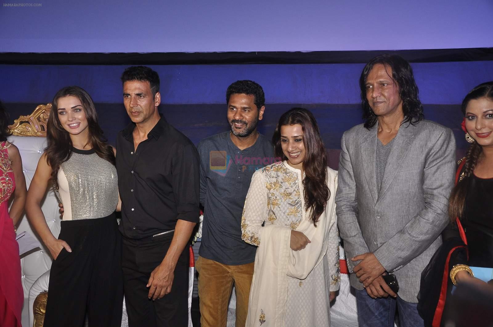 Akshay Kumar, Amy Jackson, Prabhu Deva, Kay Kay Menon at Singh is Bling screening hosted by Bawas in Chandan on 1st Oct 2015
