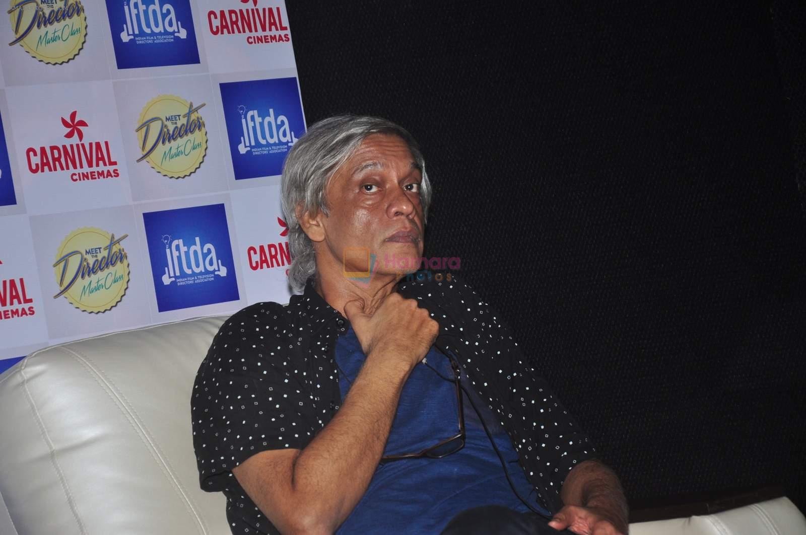 Sudhir Mishra at Anand Rai masterclass in Carnival Cinemas on 4th Oct 2015