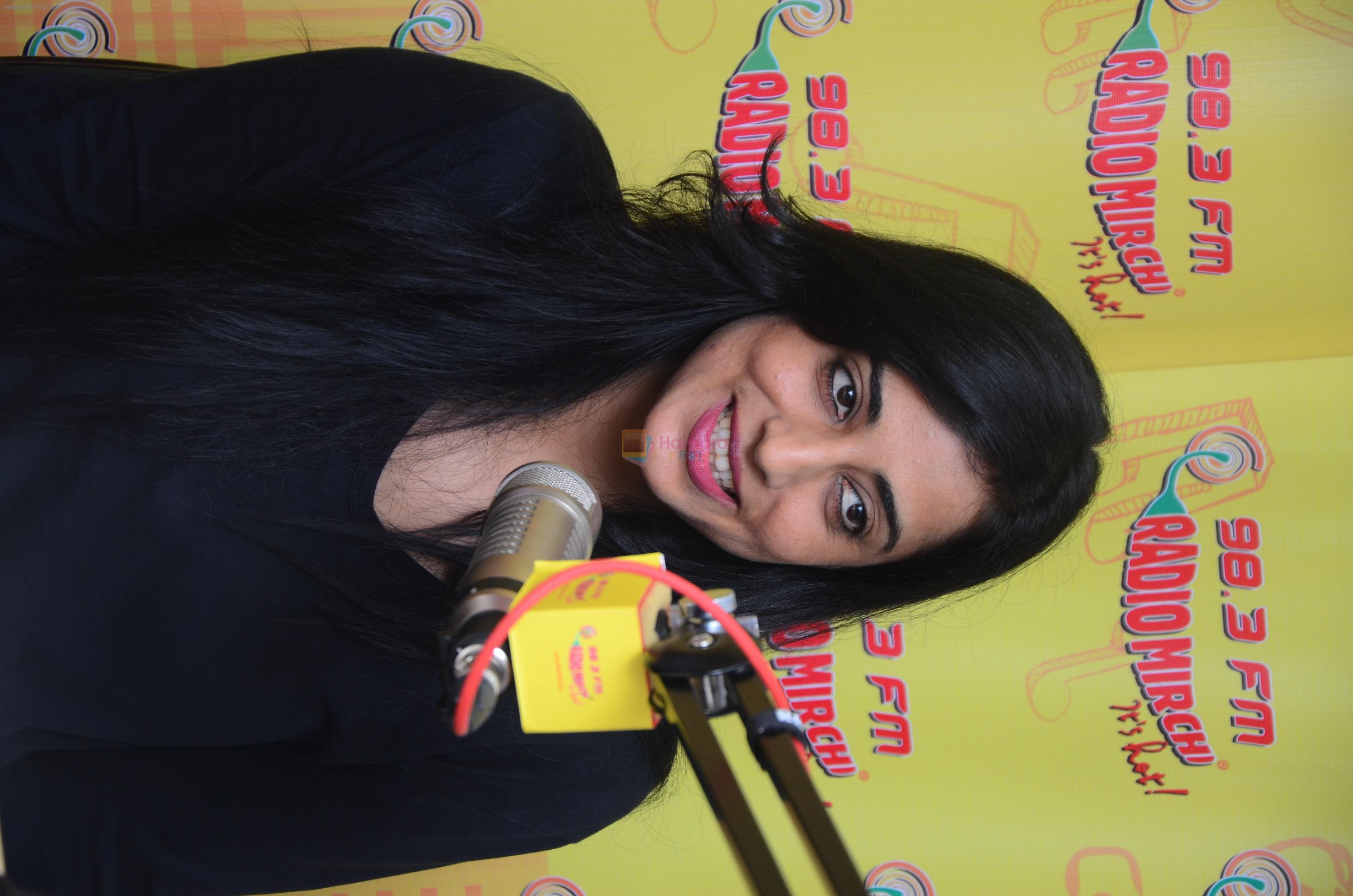 Mahie Gill at Radio Mirchi studio to promote their Punjabi film SHAREEK on 5th Oct 2015
