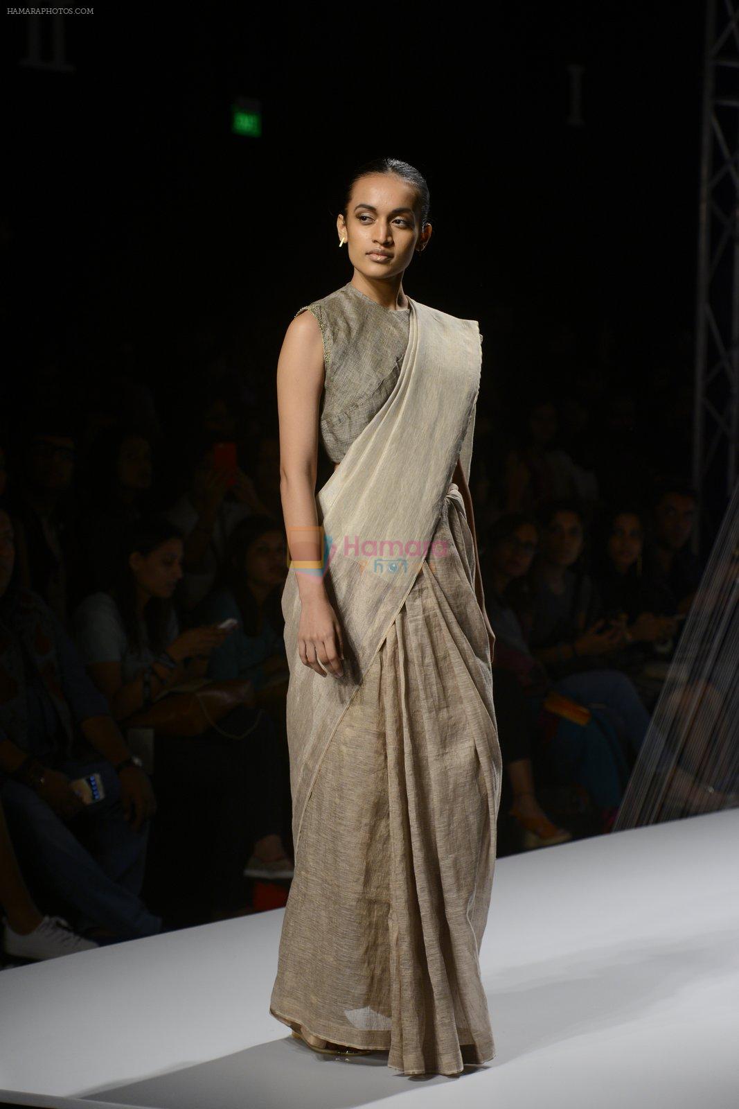Model walk the ramp for Anavila show on day 1 of Amazon india fashion week on 7th Oct 2015
