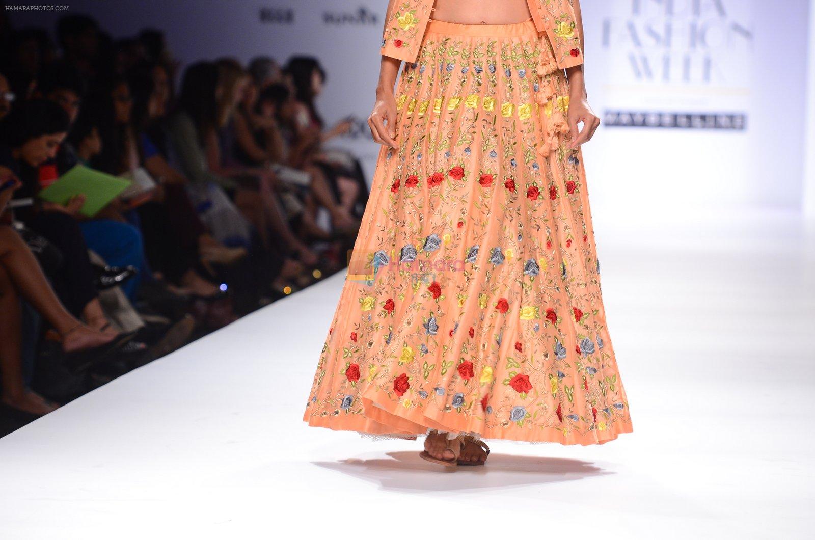 Model walk the ramp for Prama by Pratima Pandey show on day 2 of Amazon india fashion week on 8th Oct 2015