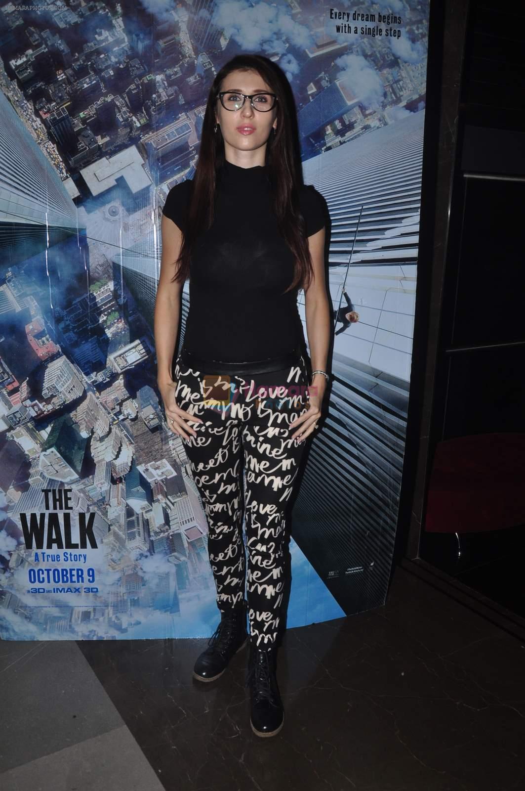 Claudia Ciesla at The walk film screening in The Fun on 7th Oct 2015