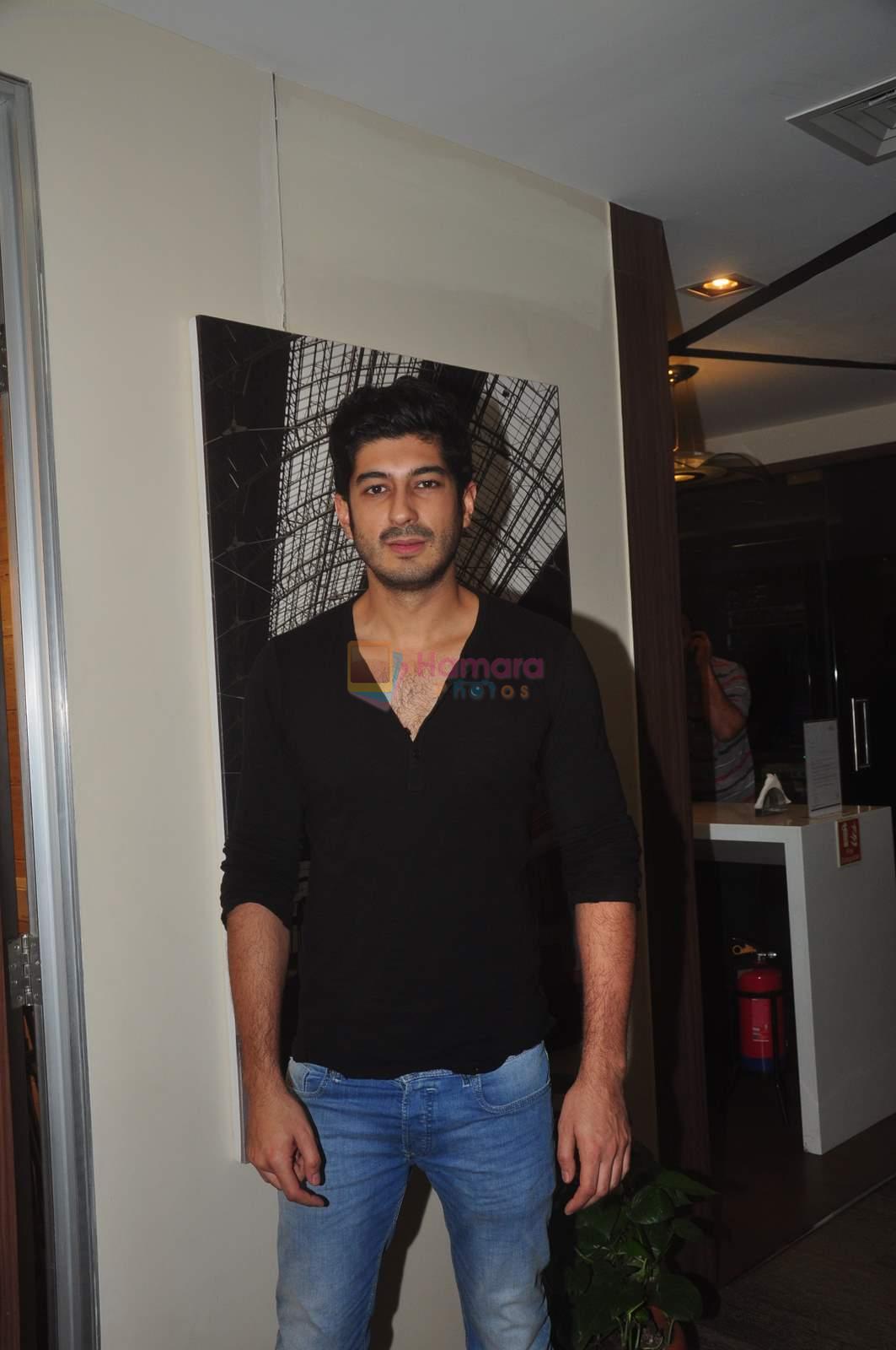 Mohit Marwah at song recording on 8th Oct 2015