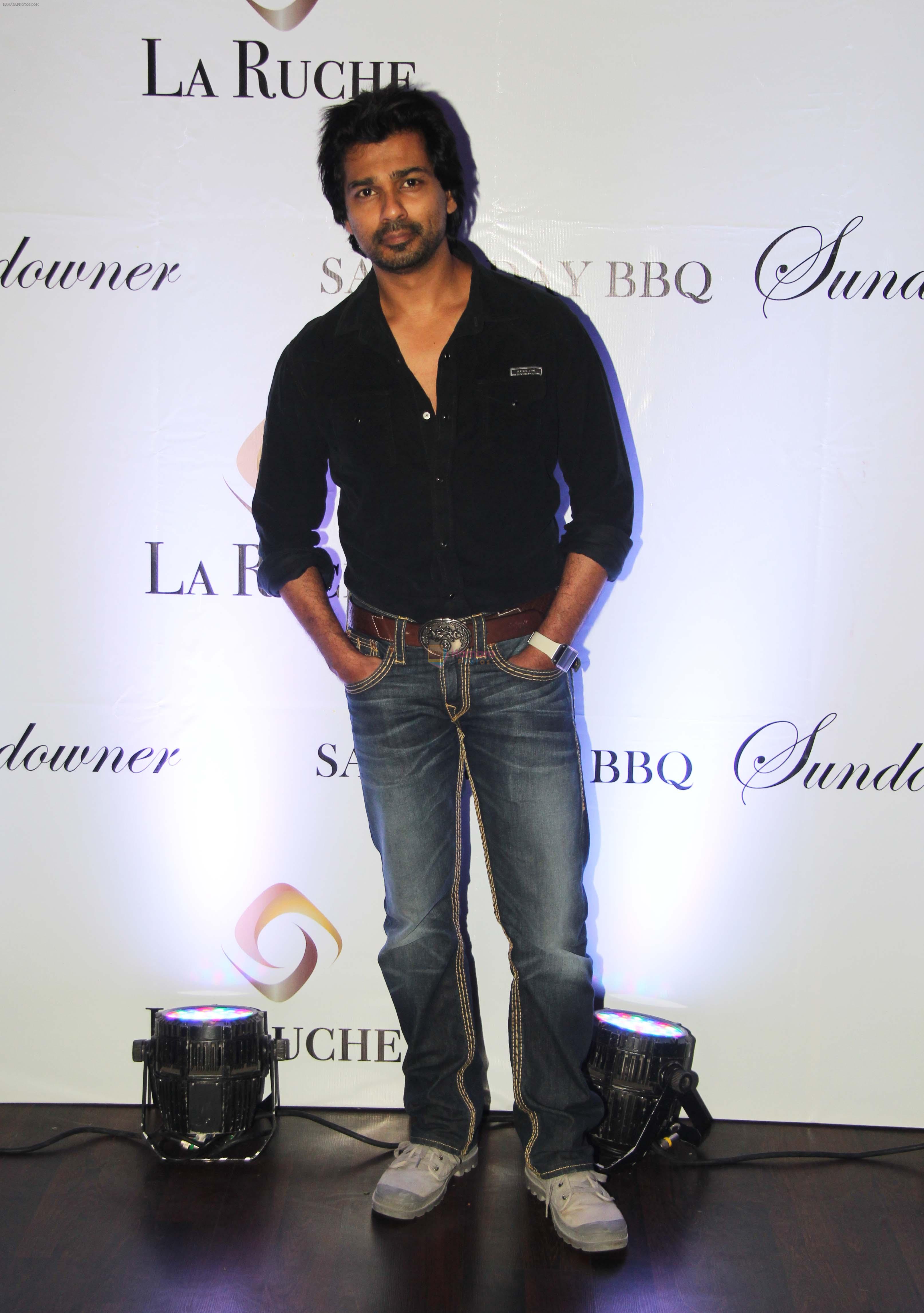 Actor Nikhil Dwivedi at the Six Months Completion Celebration of La Ruche, Bandra