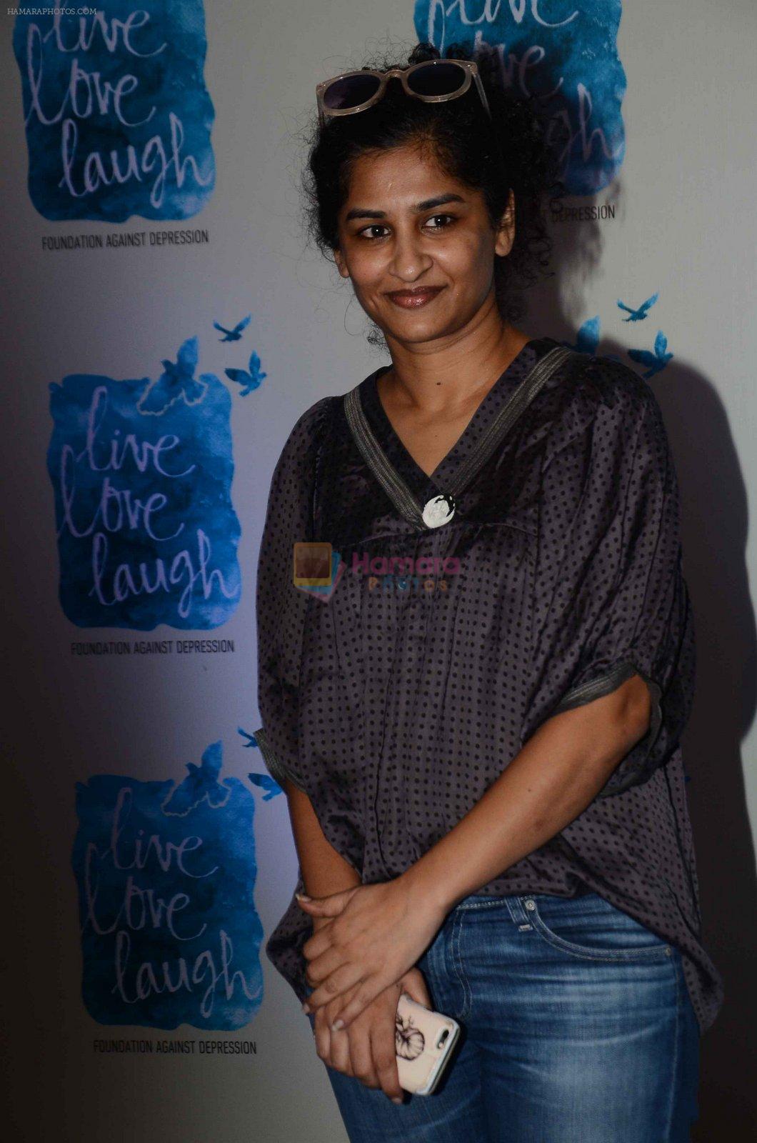 Gauri Shinde at deepika's ngo launch in st regis on 10th Oct 2015
