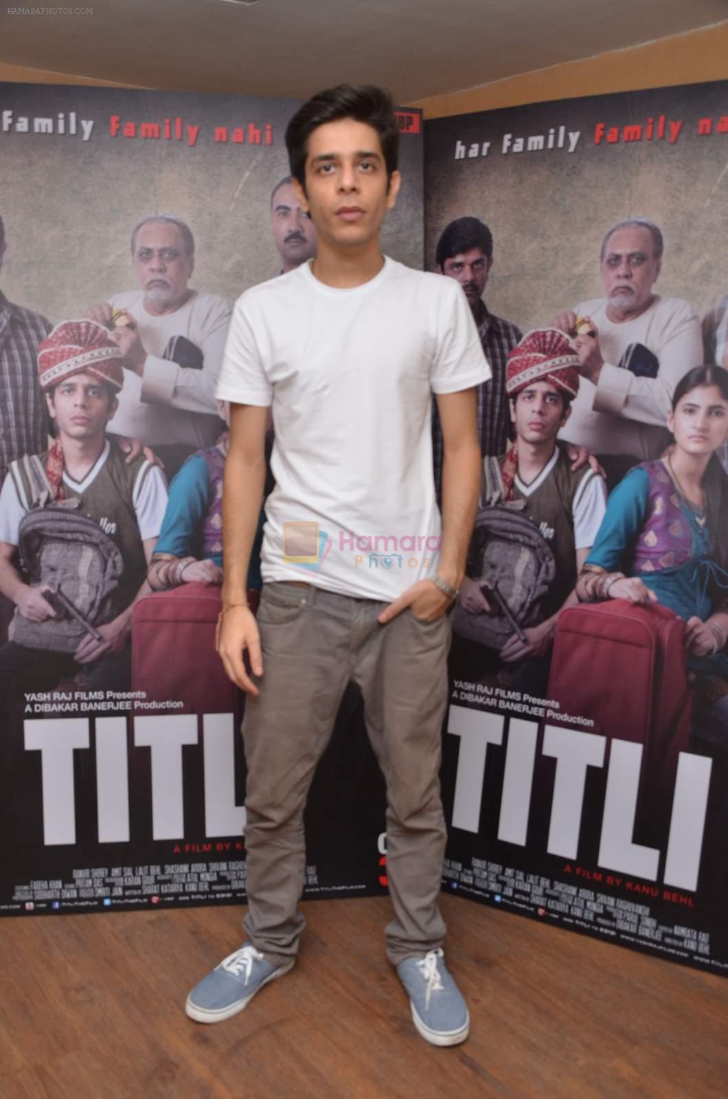 Shashank Arora at Titli film iterviews in Yashraj on 13th Oct 2015