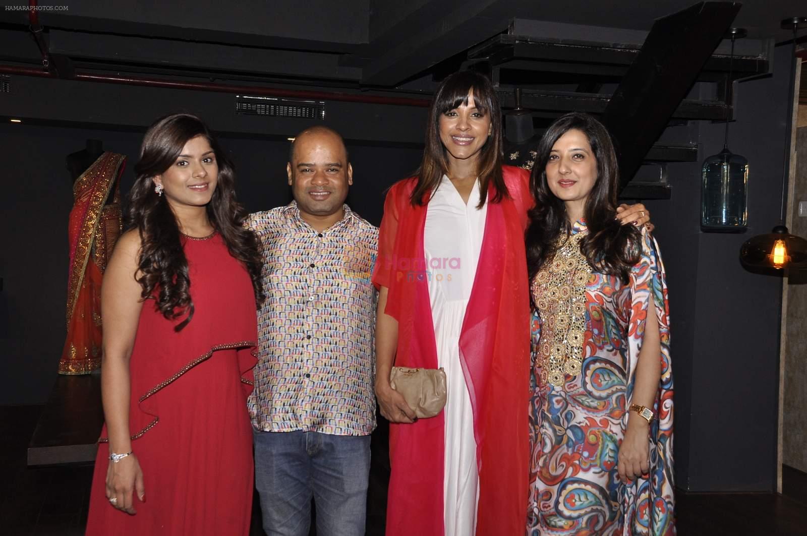 Manasi Scott at Amy Billimoria festive collection launch in Juhu on 14th Oct 2015
