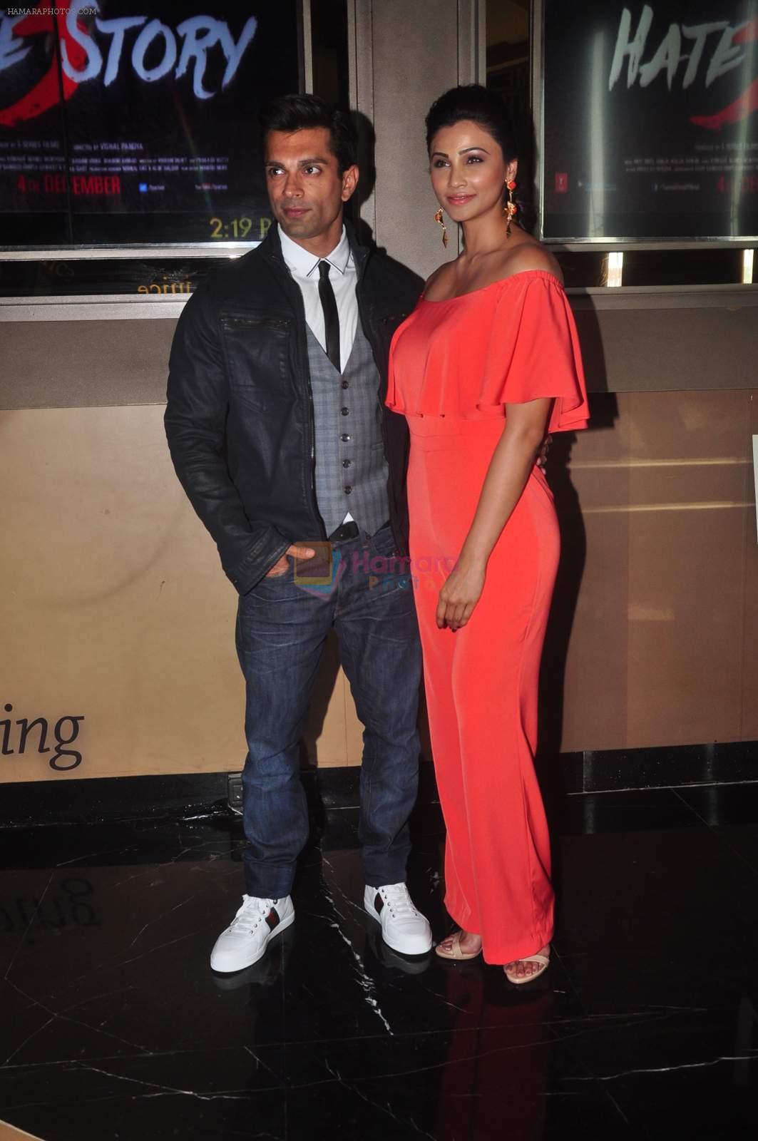 Karan Singh Grover, Daisy Shah at Trailer launch of film Hate Story 3 on 16th Oct 2015