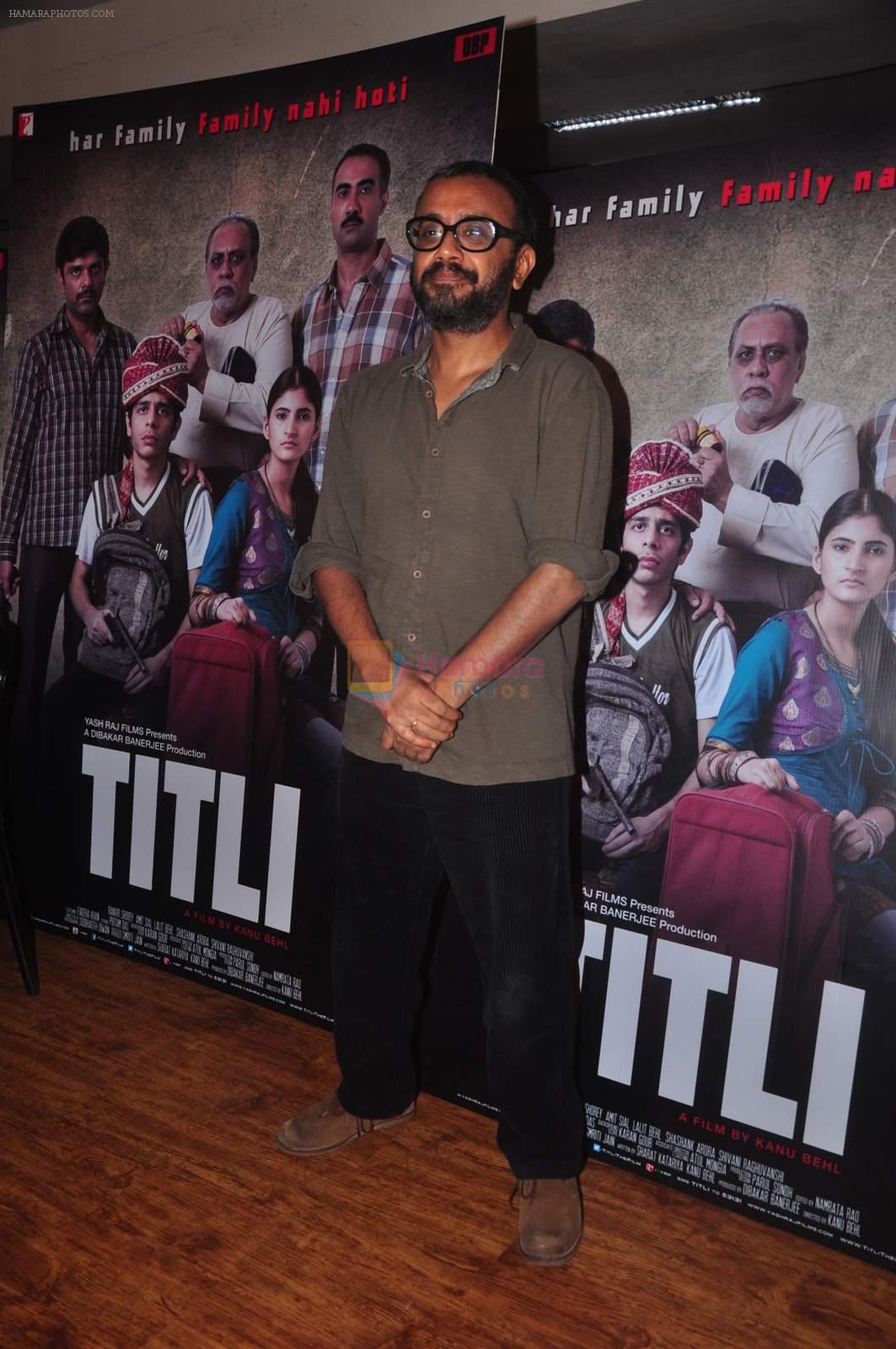 Dibakar Banerjee at Titli film promotions on 16th Oct 2015