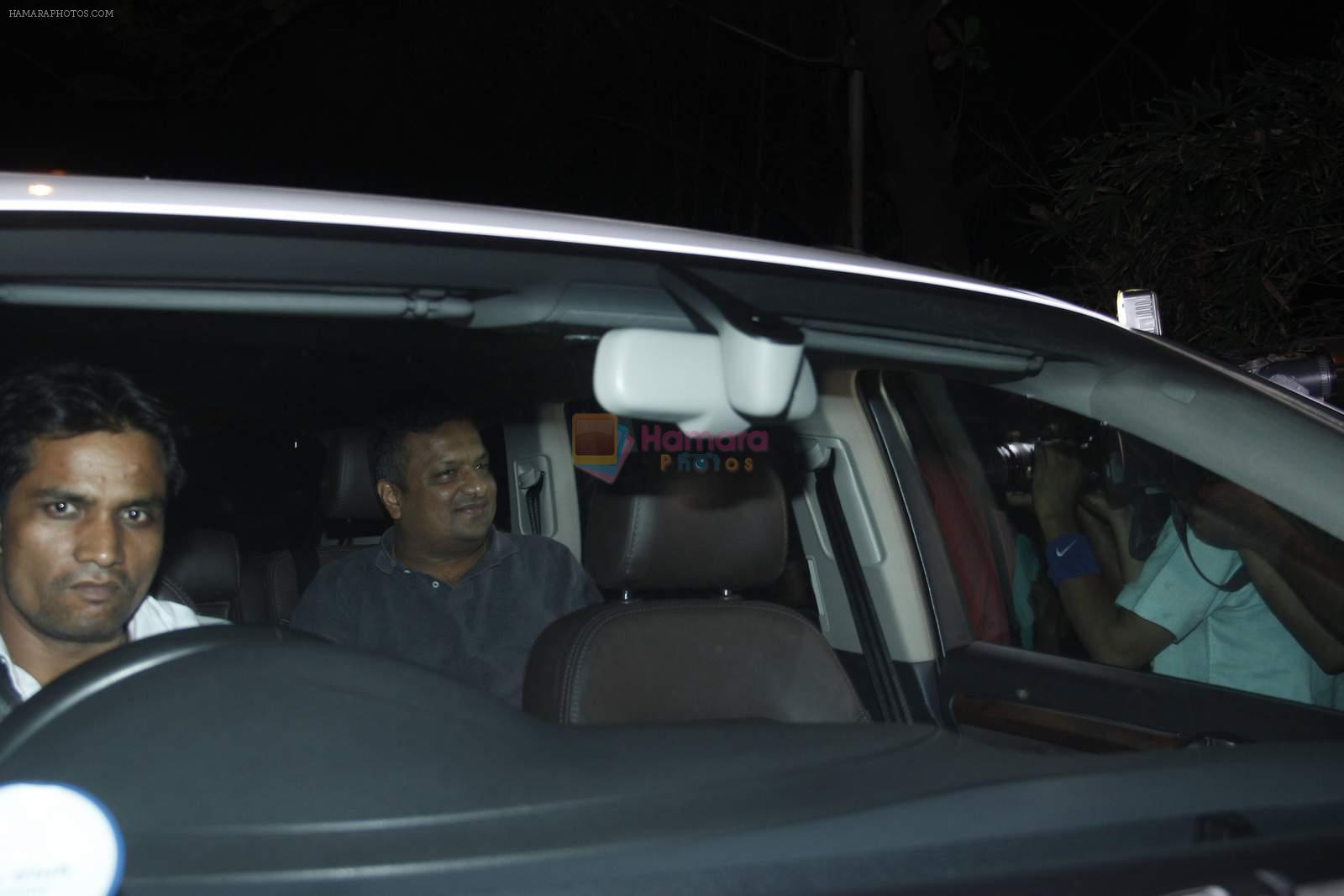 Sanjay Gupta at Jazbaa screening for Abhishek on 19th Oct 2015