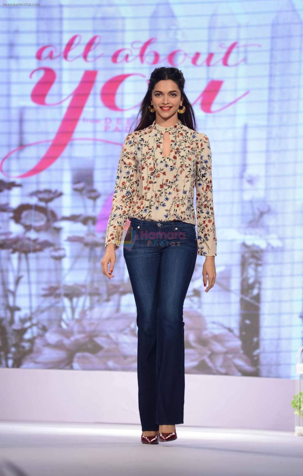 Deepika Padukone at Myntra fashion show on 20th Oct 2015