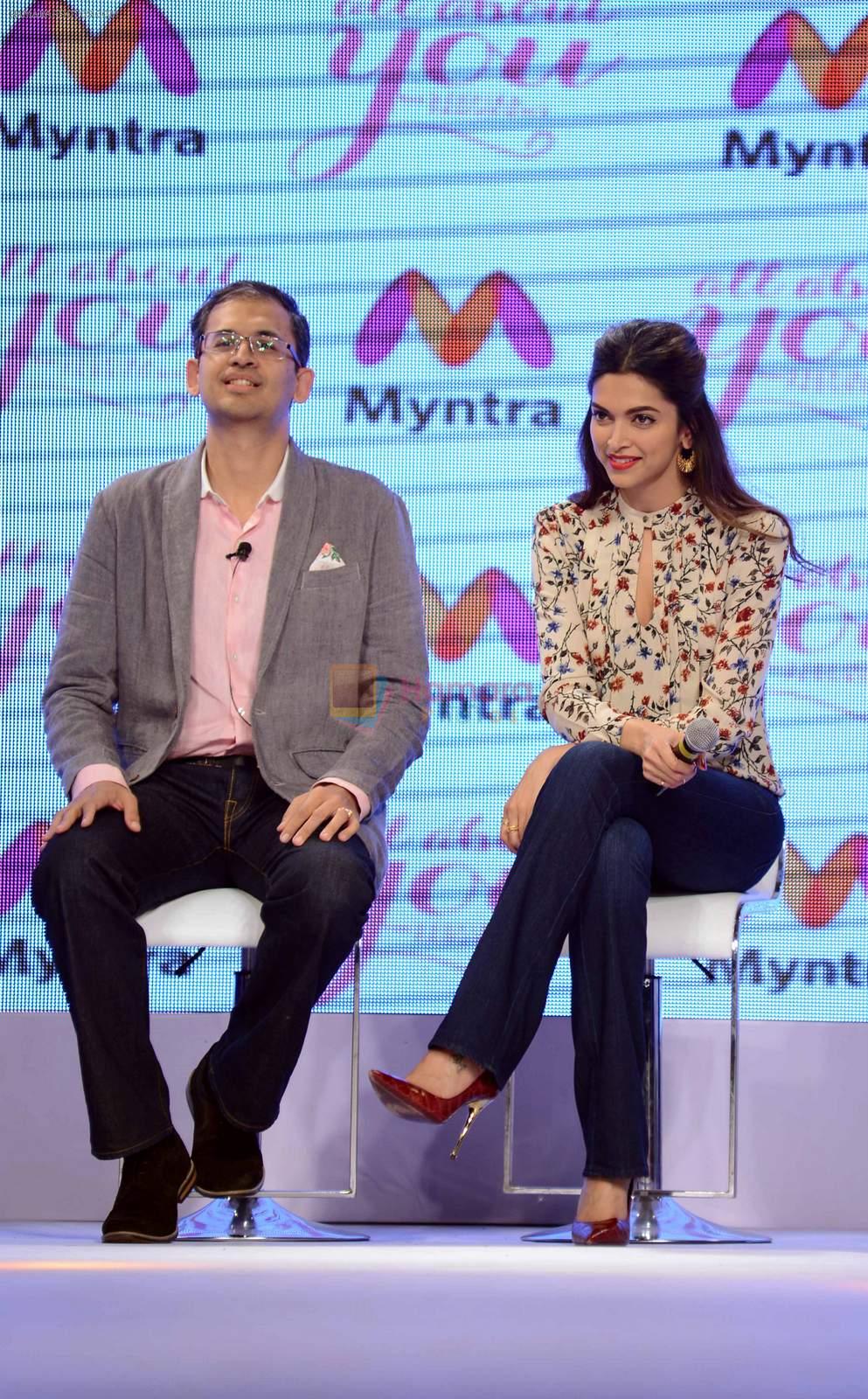 Deepika Padukone at Myntra fashion show on 20th Oct 2015