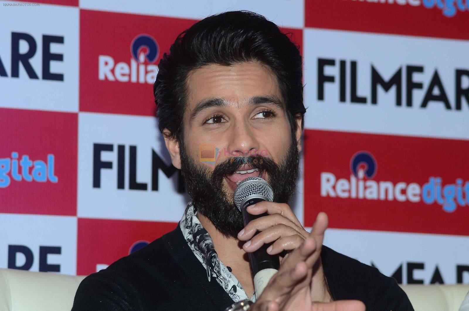 Shahid Kapoor at Filmfare cover launch in Mumbai on 21st Oct 2015