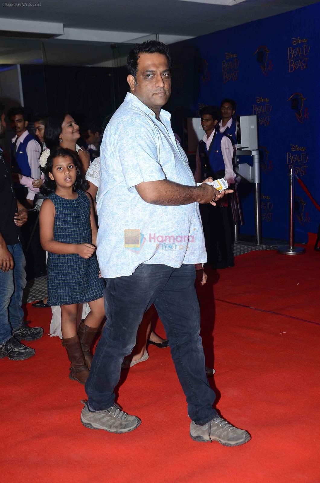 Anurag Basu at Beauty and the Beast red carpet in Mumbai on 21st Oct 2015