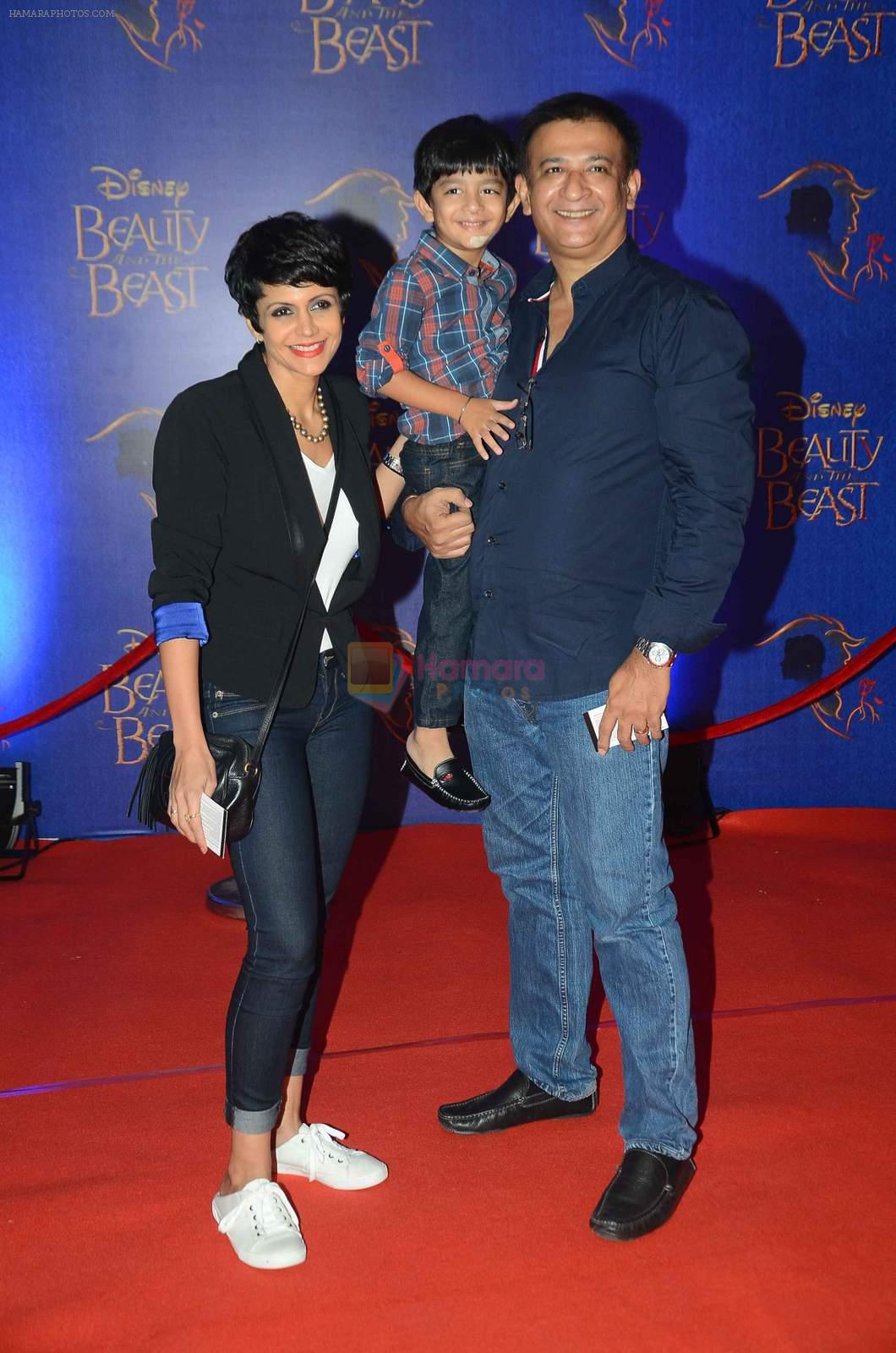 Mandira Bedi at Beauty and the Beast red carpet in Mumbai on 21st Oct 2015