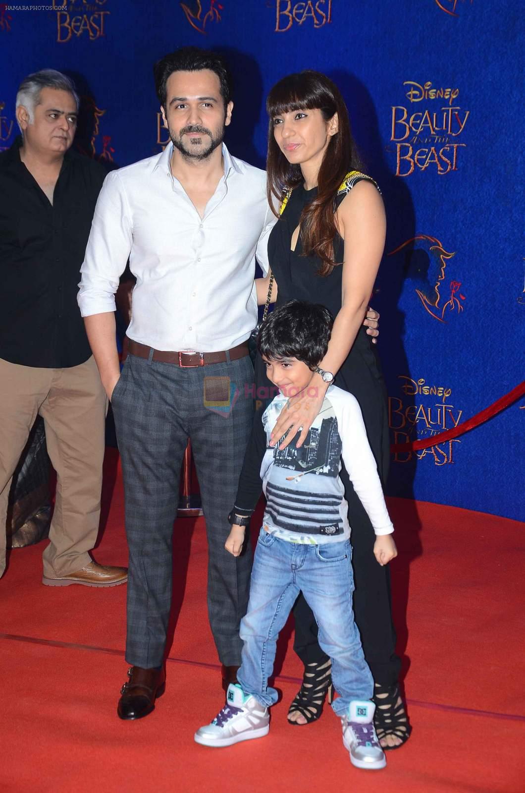 Emraan Hashmi at Beauty and the Beast red carpet in Mumbai on 21st Oct 2015