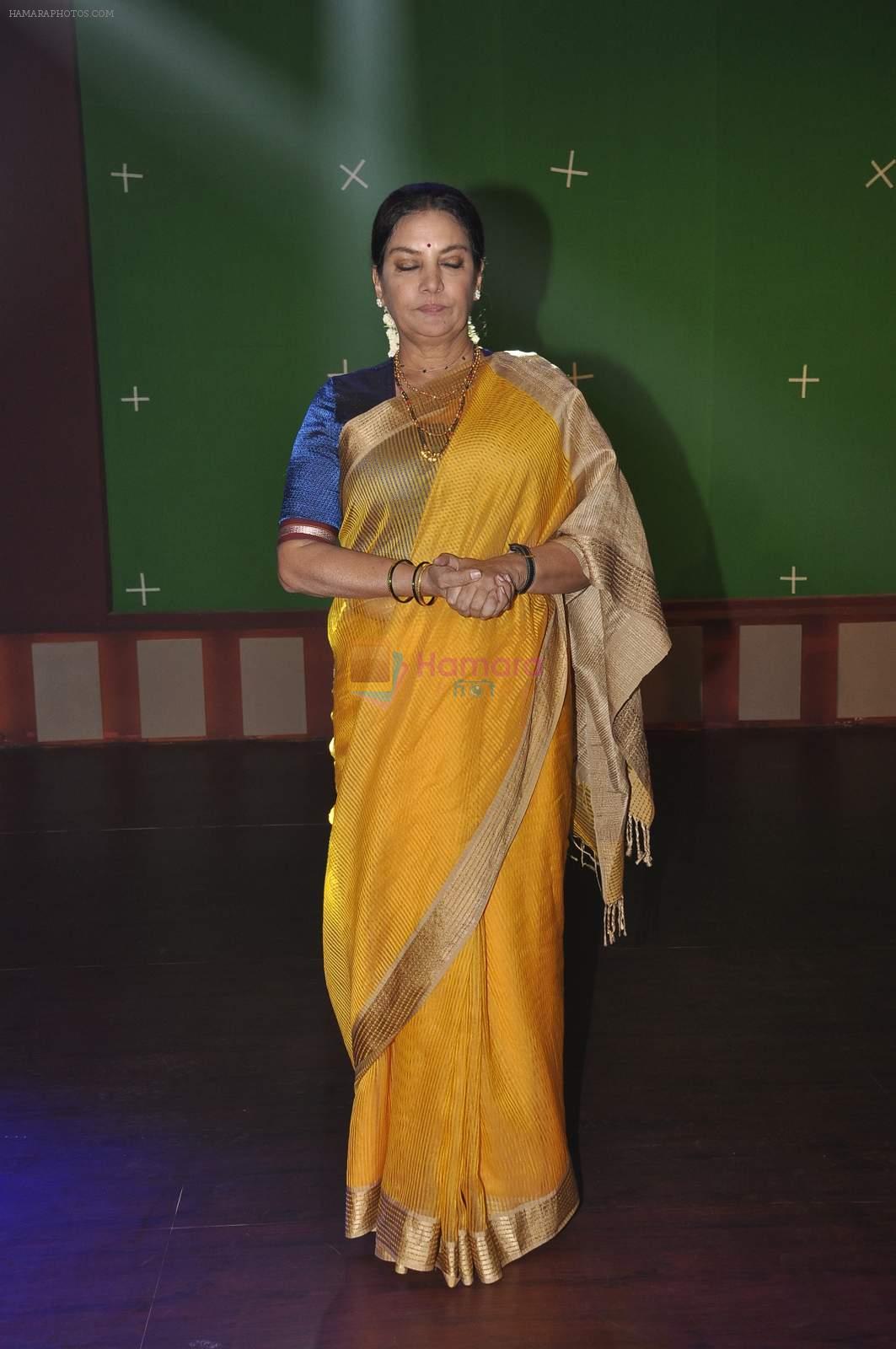 Shabana Azmi on location of Chalk and Duster film on 23rd Oct 2015