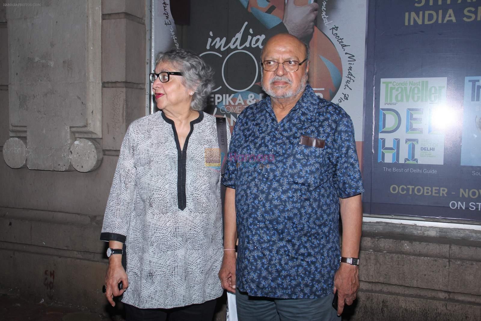 Shyam Benegal at Zubin Mehta's Book Launch on 24th Oct 2015