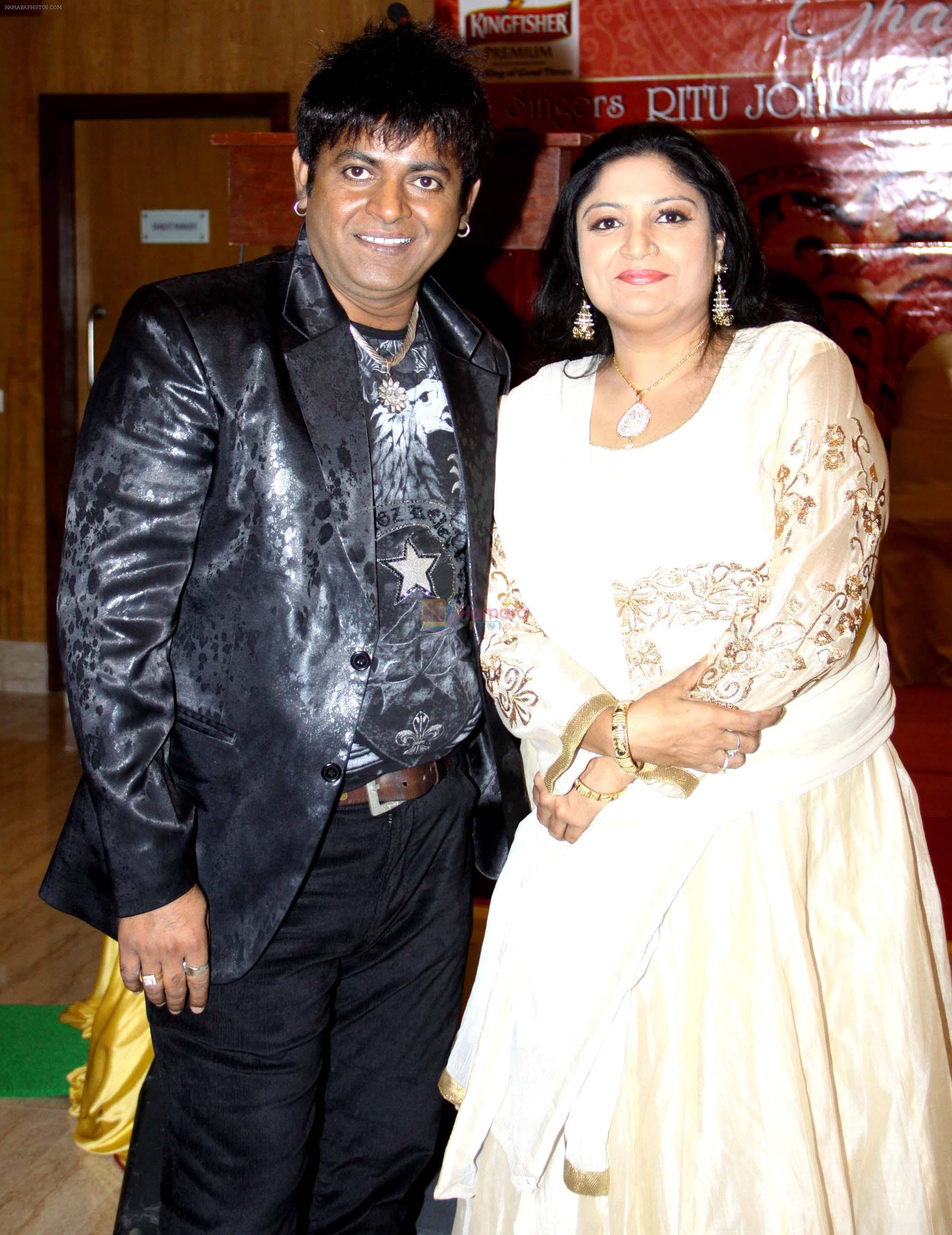 vip & ritu johri released ghazal album Perception in Alamode Banquets,Juhu on 25th Oct 2015