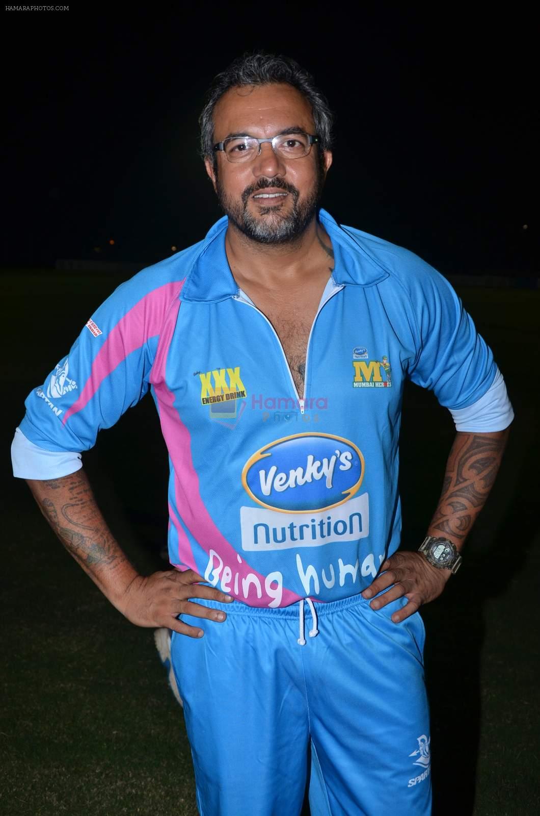 Apoorva Lakhia at Mumbai Heroes corporate cricket match in Santacruz on 26th Oct 2015