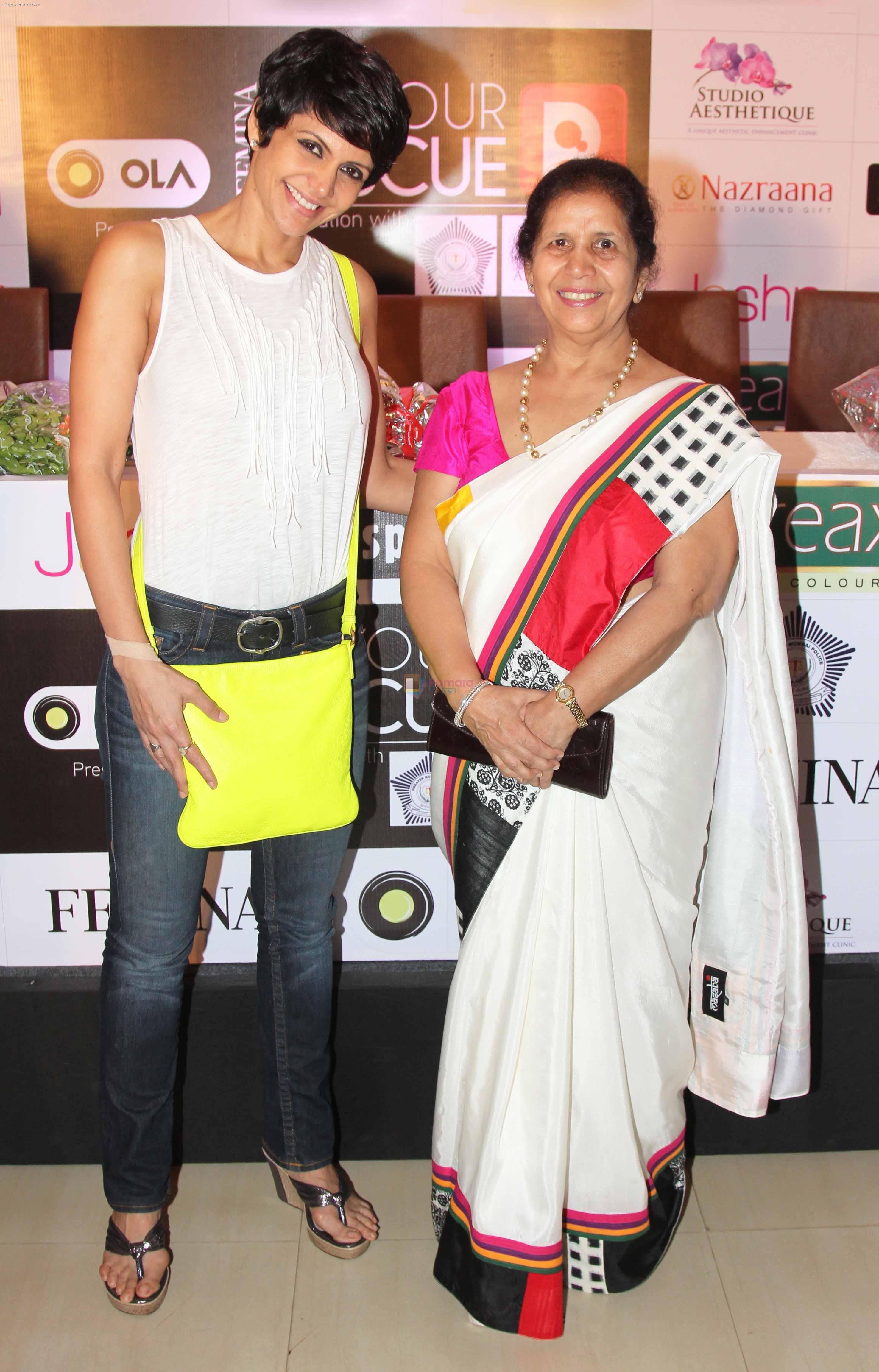 Mandira Bedi & Mrs. Savita Chhabra