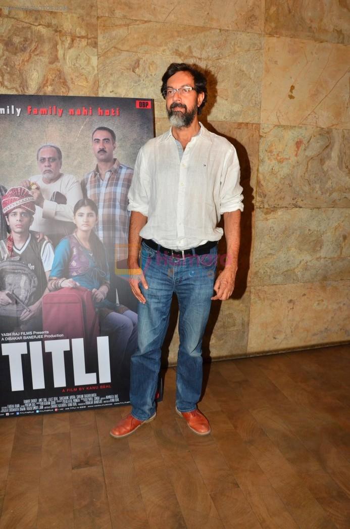 Rajat Kapoor at Ranvir Shorey screening for Titli on 29th Oct 2015