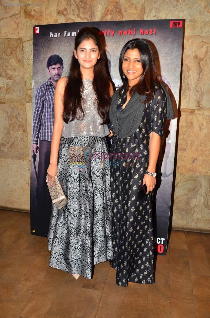 Konkona Sen Sharma, Shivani Raghuvanshi at Ranvir Shorey screening for Titli on 29th Oct 2015