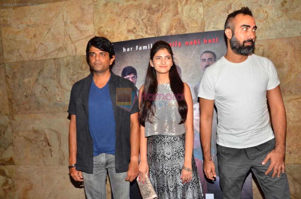 Amit Sial, Shivani Raghuvanshi, Ranvir Shorey at Ranvir Shorey screening for Titli on 29th Oct 2015