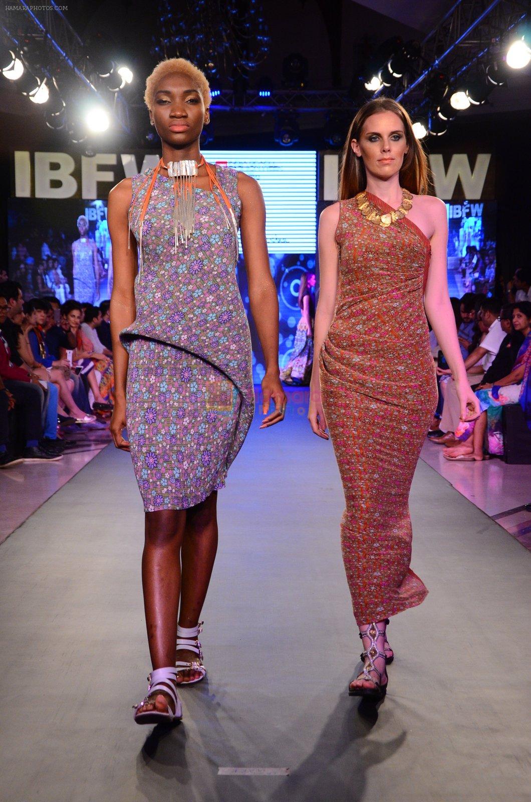 Model walk the ramp for James Ferriera Show at Gionee india beach fashion week day 1 on 29th Oct 2015