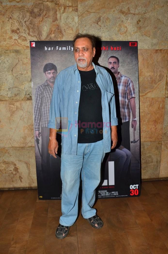 Lalit Behl at Ranvir Shorey screening for Titli on 29th Oct 2015