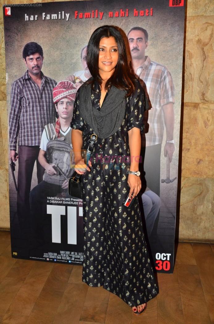 Konkona Sen Sharma at Ranvir Shorey screening for Titli on 29th Oct 2015