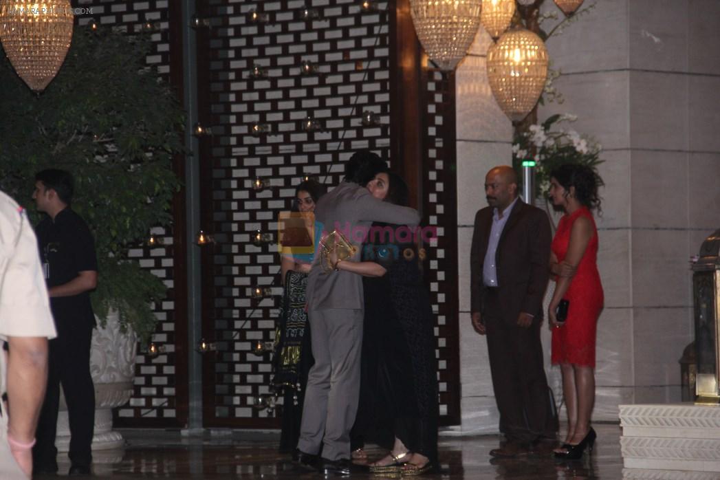 Ritesh Deshmukh, Genelia D Souza at Nita Ambani's bash at home on 29th Oct 2015