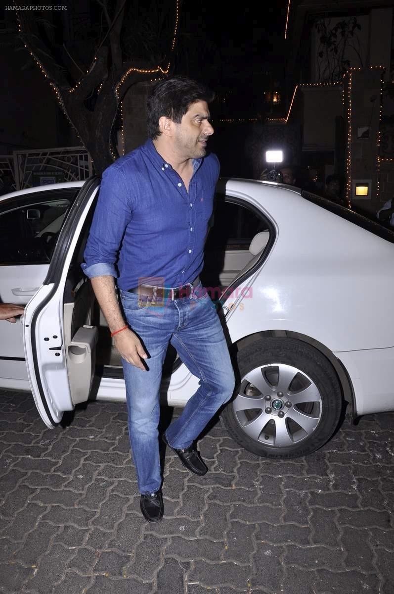 Sameer Soni at Karva chauth celebrations at Anil Kapoors residence on 30th Oct 2015
