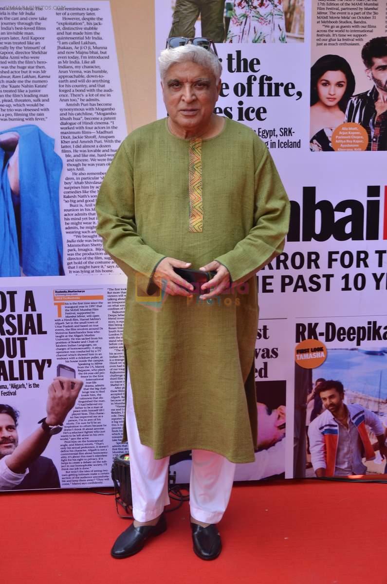 Javed Akhtar on day 3 of MAMI Film Festival on 31st Oct 2015