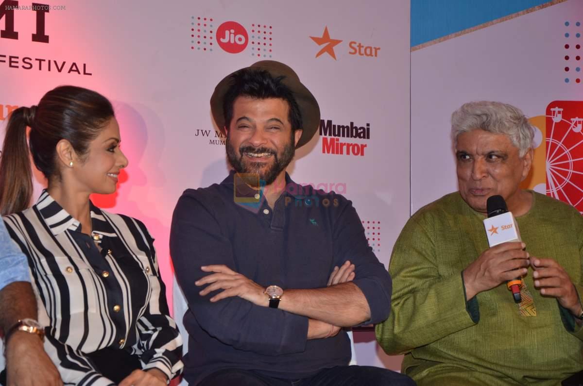 Sridevi, Anil Kapoor on day 3 of MAMI Film Festival on 31st Oct 2015