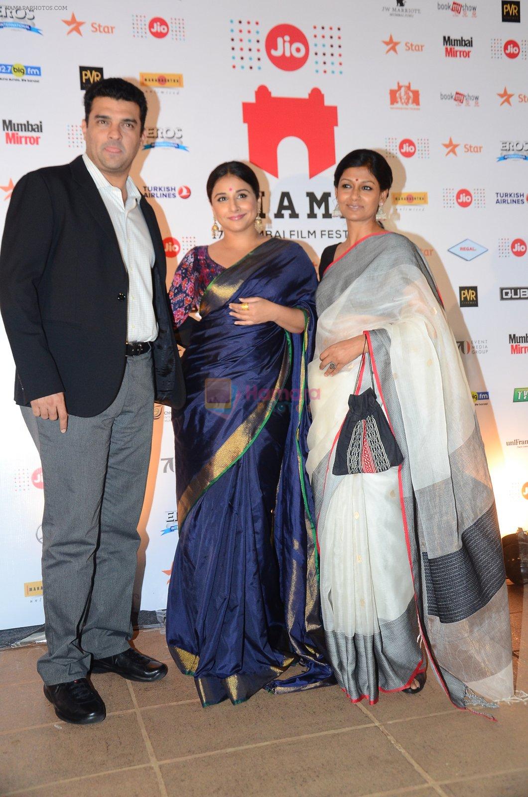 Vidya Balan, Siddharth Roy Kapur, Nandita Das at MAMI Closing ceremony on 5th Nov 2015
