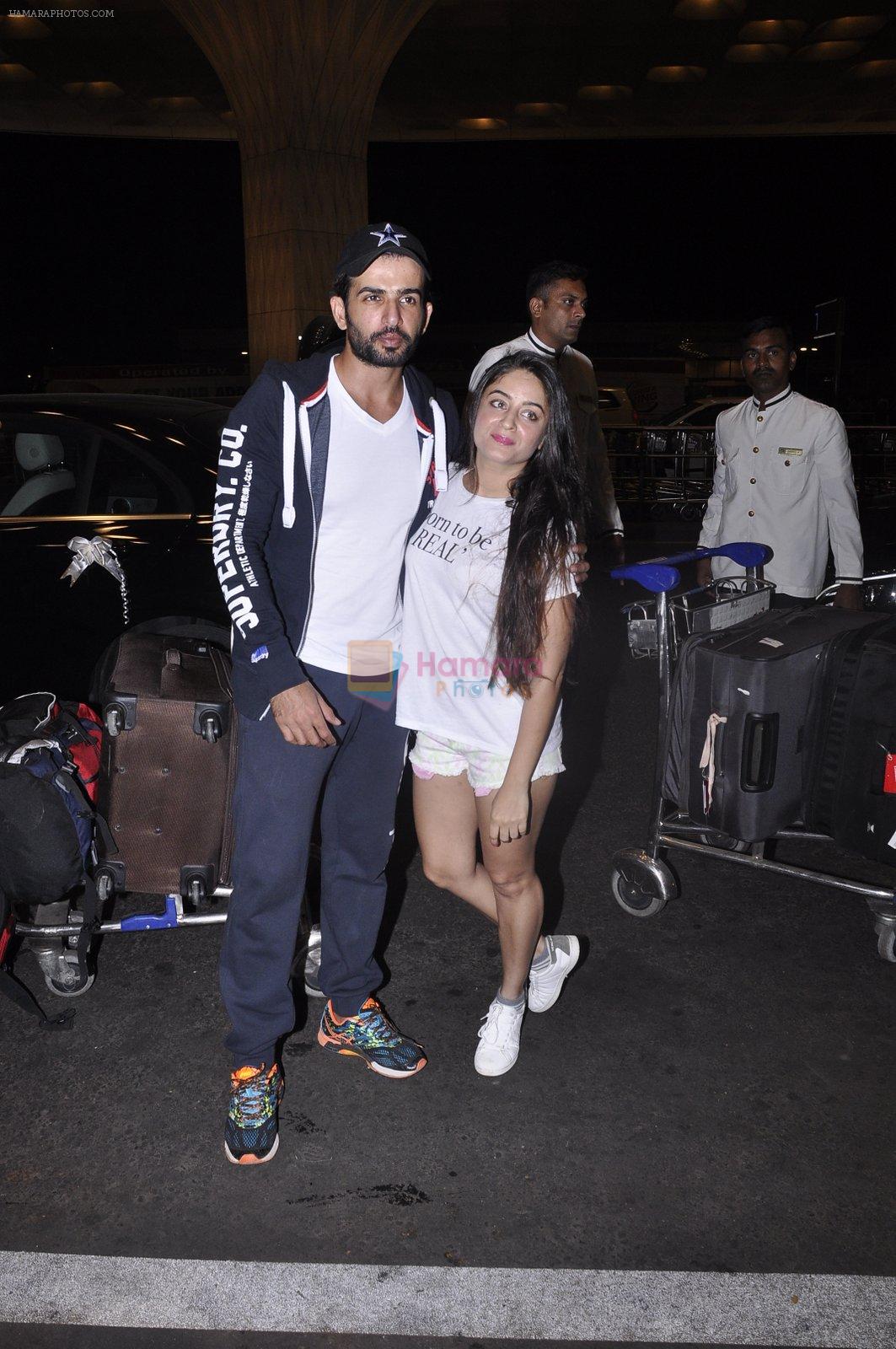 Jay Bhanushali, Mahi Vij with contestants of Khatron left for Arjentina on 5th Nov 2015