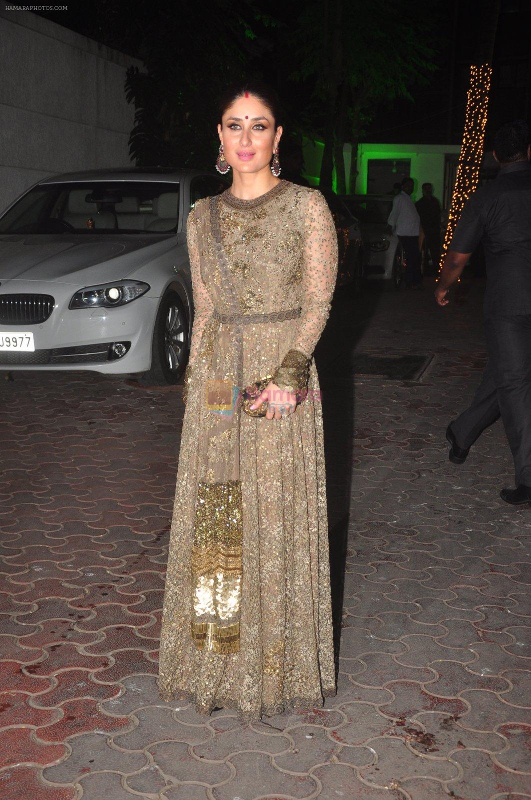 Kareena Kapoor at Shilpa Shetty's Diwali Bash on 9th  Nov 2015