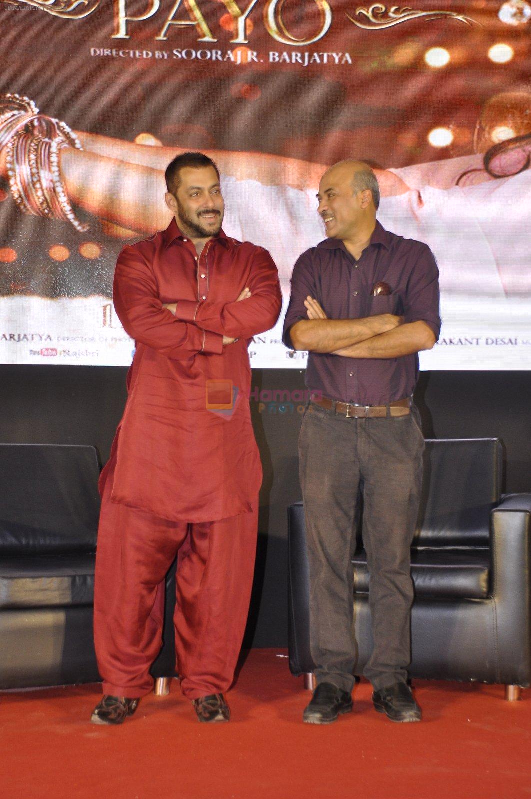 Salman Khan, Sooraj Barjatya at Prem Ratan Dhan Payo press meet on 9th Nov 2015