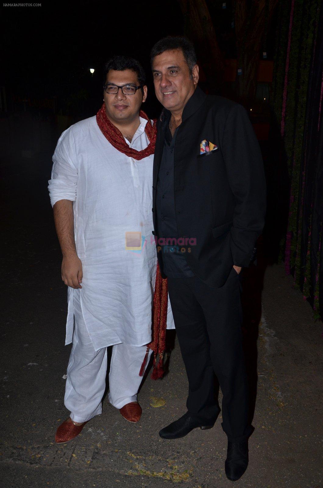 Boman Irani at Big B's Diwali Bash on 11th Nov 2015
