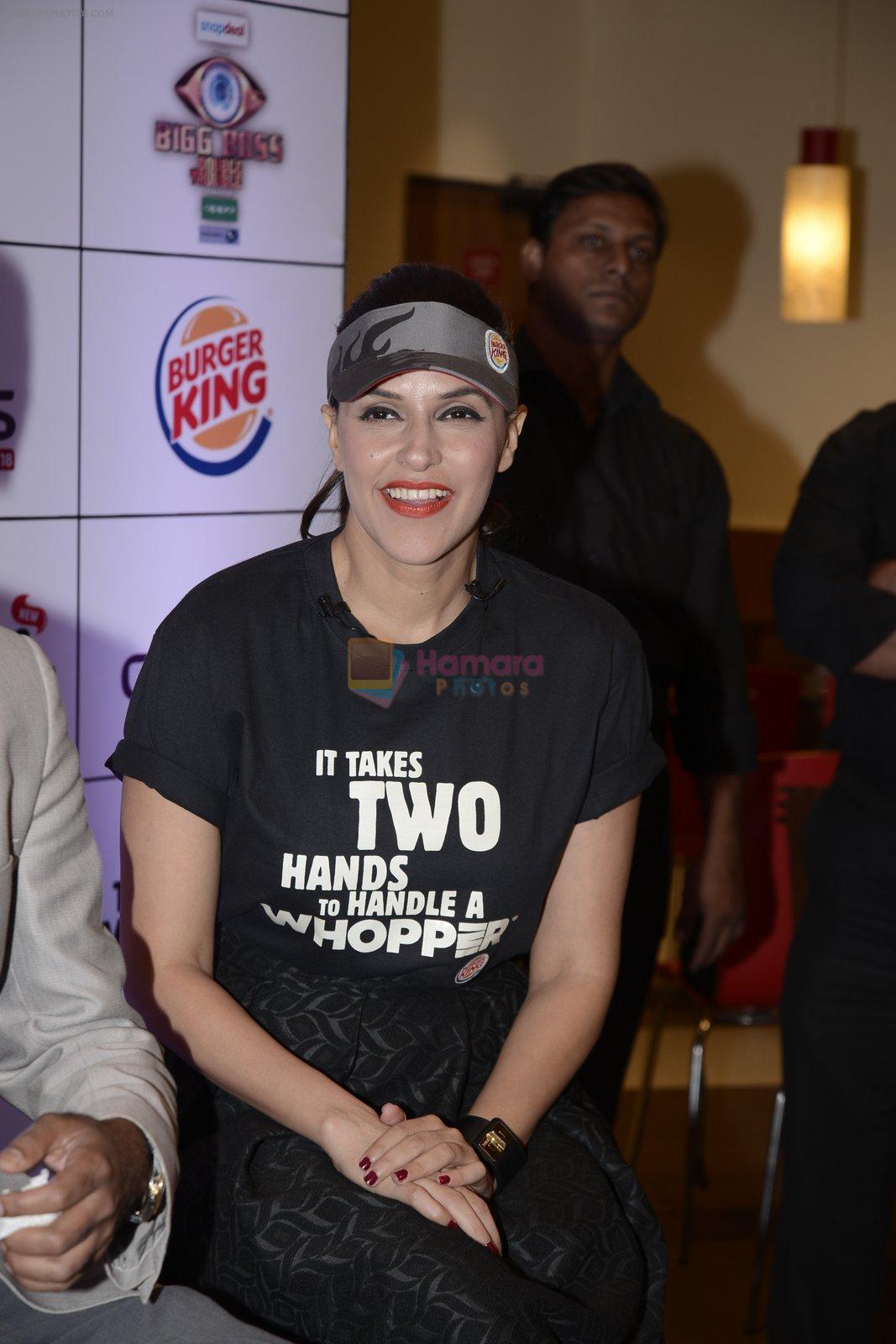 Neha Dhupia at Burger King event on 16th Nov 2015
