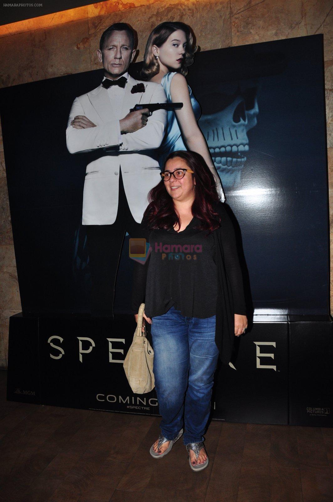 Shrishti Behl at Spectre screening in Mumbai on 18th Nov 2015