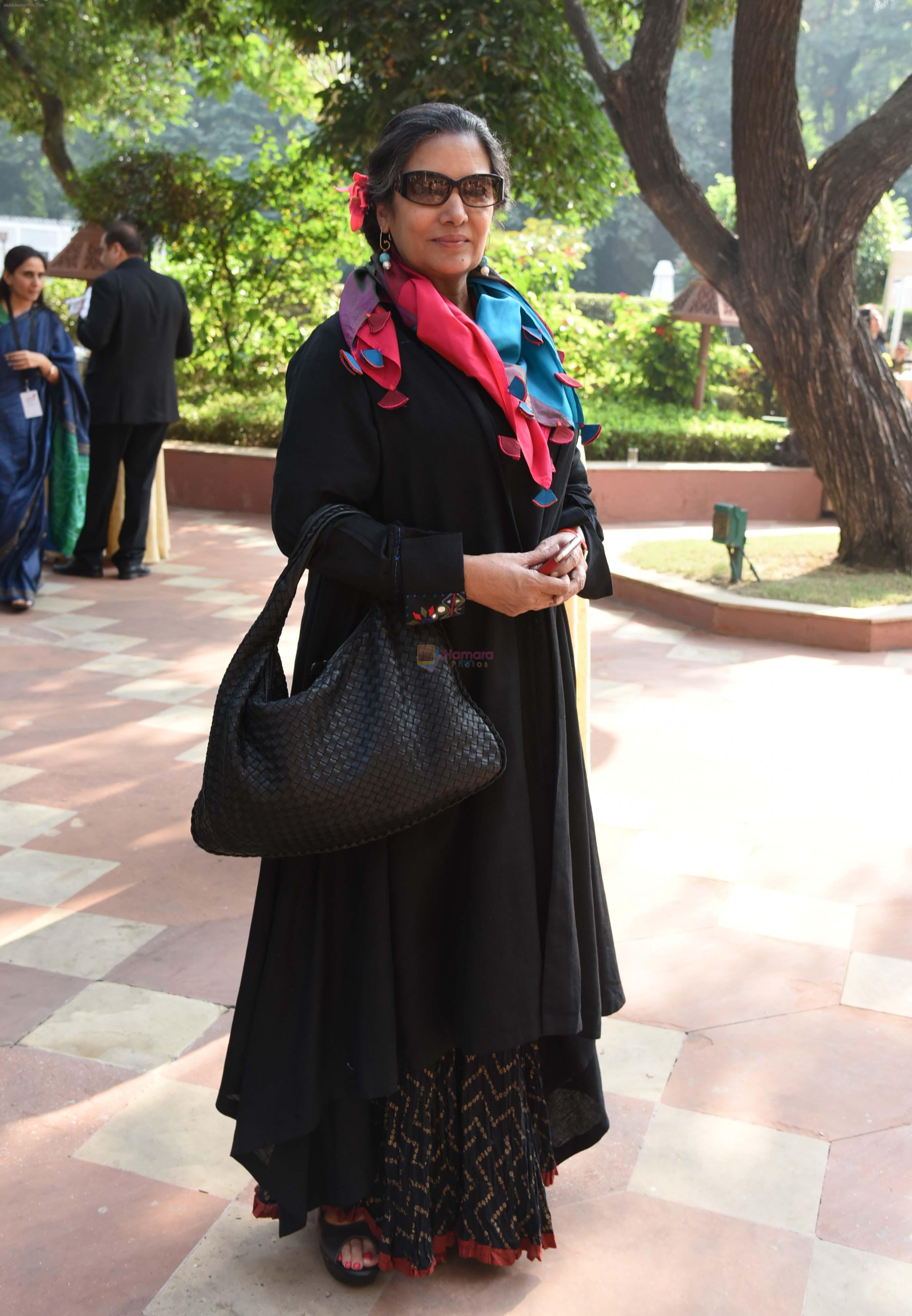 SHABANA AZMI AT WOMAN IN THE WORLD EVENT IN DELHI on 20th Nov 2015