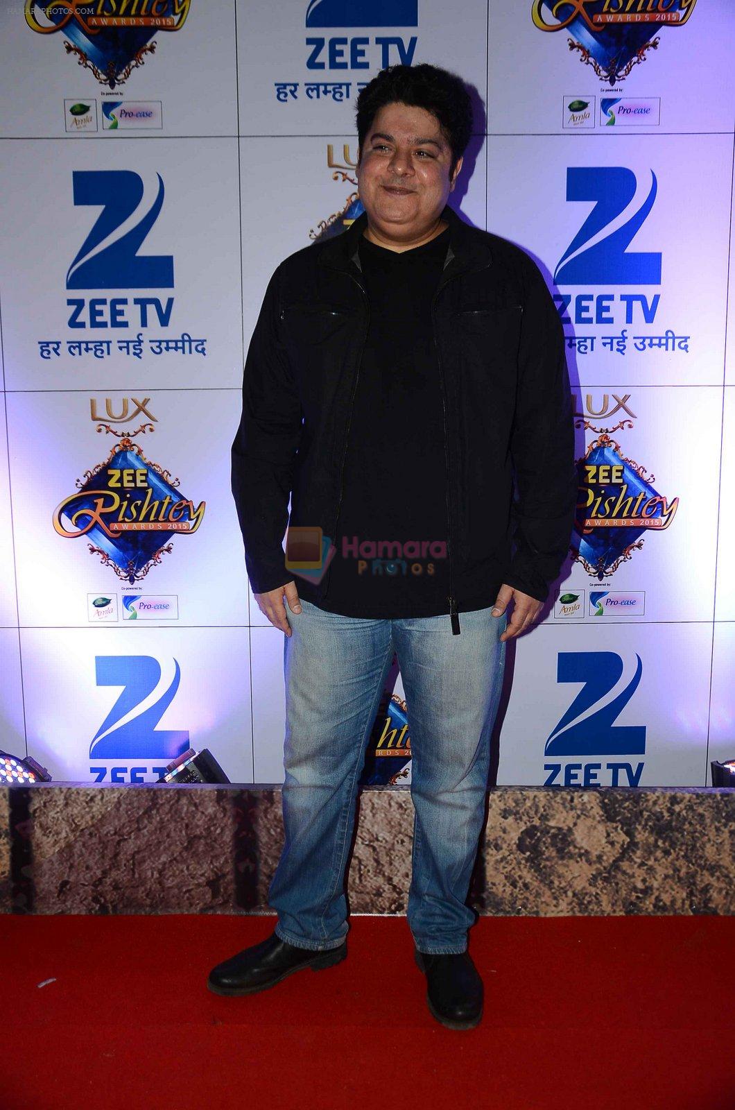 Sajid Khan at Zee Rishtey Awards in Mumbai on 21st Nov 2015