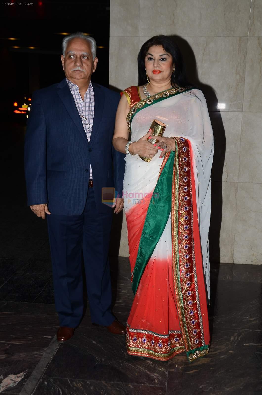 Ramesh Sippy, Kiran Juneja at Masaba's wedding reception on 22nd Nov 2015