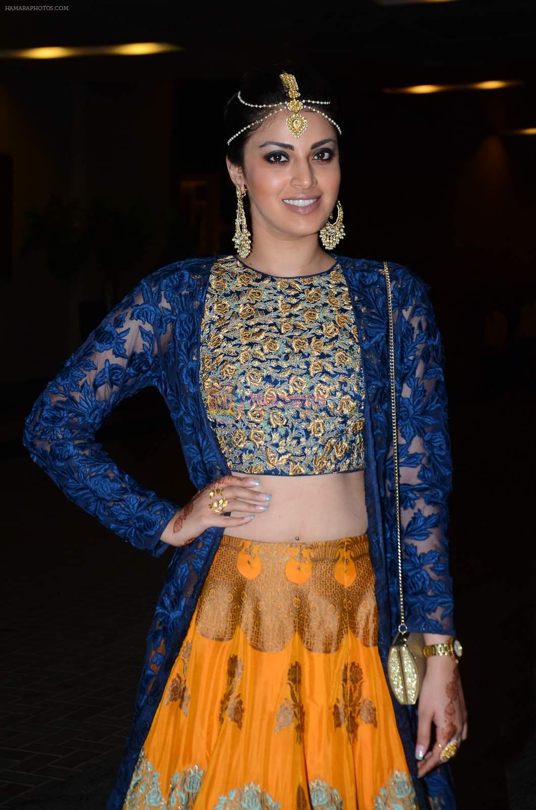 Anushka Ranjan at Masaba's wedding reception on 22nd Nov 2015