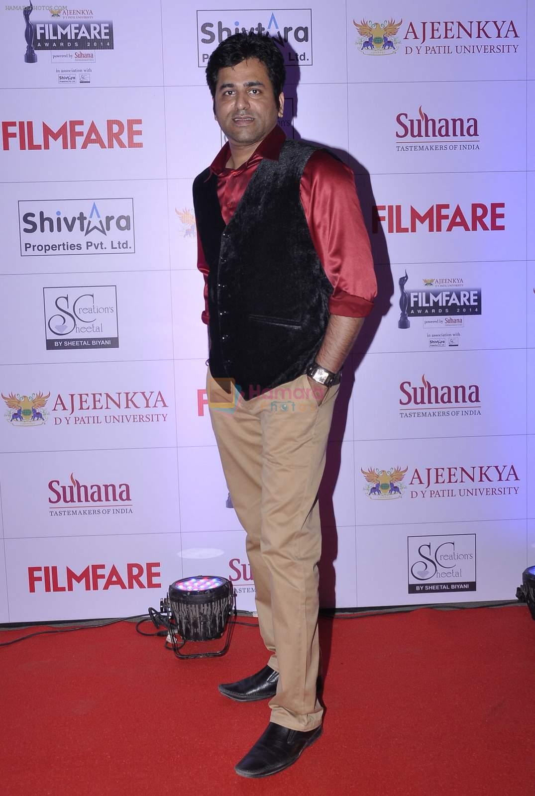 Ajay Naik (Music Director) at the Red Carpet of _Ajeenkya DY Patil University Filmfare Awards