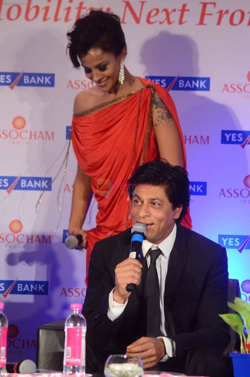Shahrukh Khan, Manasi Scott  at Yes Bank event on 23rd Nov 2015