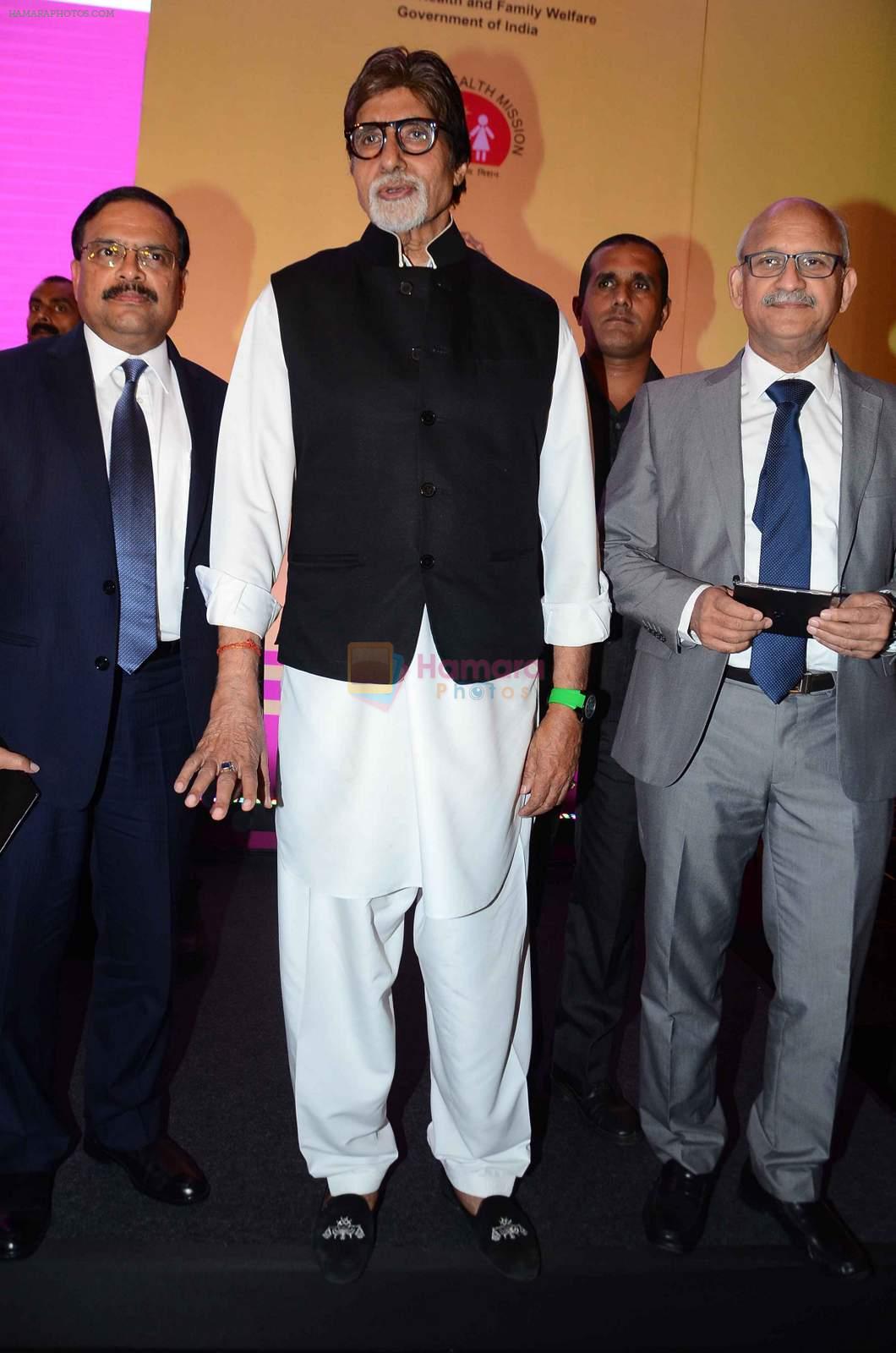 Amitabh Bachchan at Unicef event for Govt's commitment for immunisation on 23rd Nov 2015