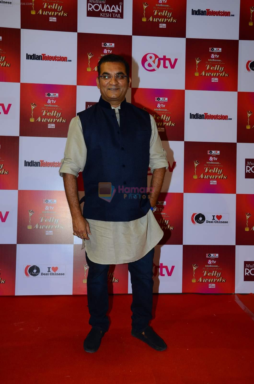 Abhijeet Bhattacharya at Indian telly awards red carpet on 28th Nov 2015